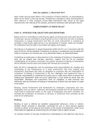 Https Www Lawsociety Ie Globalassets Documents Committees Employment Dignityatwork Sample Pdf