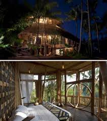 Jungle Architecture Green Village Ibuku Architecture Tropical Houses Jungle House