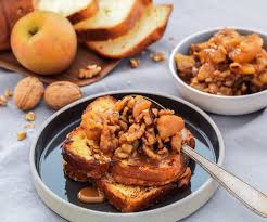 Brioche Perdue Aux Pommes Caramel Et Noix Cookidoo La Plateforme De Recettes Officielle De Thermomix