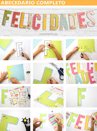 Guirnalda De Cumpleanos Con Letras Para Recortar Papelisimo Plantillas de letras del abecedario (grandes) para imprimir y recortar. letras para recortar