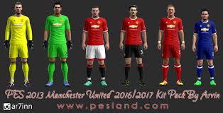 Pes 2020 manchester united concept kits by @maker_kit. Pes 2013 Manchester United 2016 17 Kit Pack By Arvin