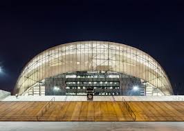 Which is the best football stadium in marseille? Scau Adds Undulating Roof To Marseille Football Stadium Stadium Architecture Stadium Marseille