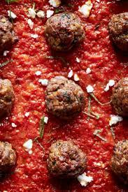 Lamb Meatballs With Spiced Tomato Sauce Recipe Recipe Lamb Meatballs Meatballs Lamb