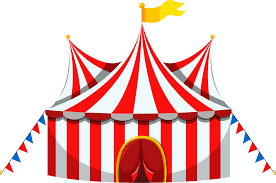 Circus Tent And Ticket Booth 1280x849 Circus Tent Illustration Tent Drawing Circus Tent
