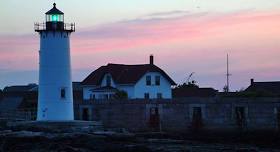 Sunset Lighthouse Cruise in Rye Harbor