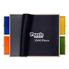 Ravensburger 1500 pieces jigsaw puzzle ice cream shop, dog colourful game set. Buying Guide Bits And Pieces Jumbo 1500 Pc Wooden Puzzle Plateau Lounge