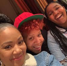 Look at the soprano section lol! We will always love singing in the choir!!  See y'all at California Worship Center tomorrow!! Tina Campbell  @thejorgyporgy