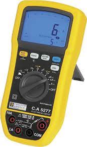 Iv offering ip54 protection, the c.a 5277. Chauvin Arnoux C A 5277 Handheld Multimeter Digital Splashproof Ip54 Cat Iii 1000 V Cat Iv 600 V Display Counts 6 Conrad Com