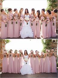 Classically Elegant Pink And Black Wedding The Wedding Chicks Pink Bridesmaid Wedding Bridesmaids Pink Bridesmaid Dresses