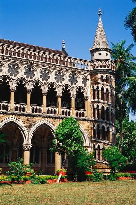 Bombay University Library, Bombay Mumbai, Maharashtra, India Stock Photo - Image of arch, colors: 348626668