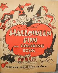 Vintage Halloween Fun Coloring Book By Whitman From The 1950 S The Original Cover Has A Black Cat Wi Halloween Books Retro Halloween Vintage Halloween Images