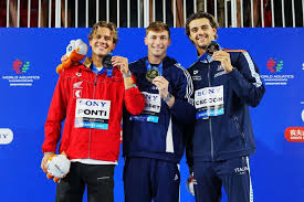Grousset spearheads European Men's 50m Butterfly podium lockout on day two  of Worlds swimming programme - European Aquatics®