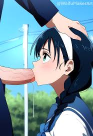 Rule 34 Dev - 2girls amanai_riko awesome breast_sucking jujutsu_kaisen  kuroi_misato maid multiple_girls school_uniform yuri|11205657360