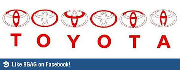 never realised toyota toyota logo creative advertising