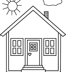 This strange neighbor lives near your house. It Will Be A Good Idea To Compile A Set Of House Coloring Pictures And Let Your Kids Explore T House Colouring Pages My Little Pony House Family Coloring Pages