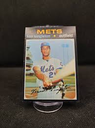 1971 METS LEN SINGLETON #16 VINTAGE -- FREE SHIPPING!!!
