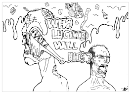 See more ideas about the walking dead, adult coloring pages, walking dead art. Zombies Twd Lucille Tv Shows Adult Coloring Pages