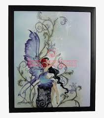 Attractive black outline fairy tattoo design. Zoom Garden Fairy Tattoo Designs Free Transparent Png Download Pngkey