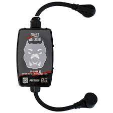 No adjacent surge protector claims effective protection. Hughes Power Watchdog 50 Amp Smart Bluetooth Surge Protector With Auto Shutoff