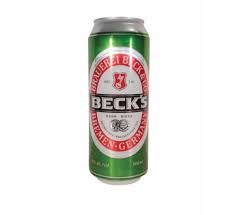 Buy Becks German Lager 24x 500ml Cans Online Cash And Carry Wholesale Beer Wine Spirits Distributor In Birmingham London Uk