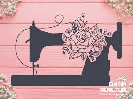 Download Floral Sewing Machine Svg Sewing Machine Svg Needle 939385 Illustrations Design Bundles