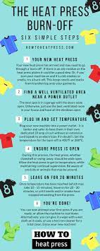 Heat Press Burn Off Set Up Your Heat Press Prepare Heat Press For First Time Use Clean Heat Pres Heat Press Machine Tutorials Heat Press Heat Press Projects