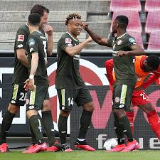 So sehen sie den 1. Goal On Twitter Koln 1 0 Mainz 6 Koln 2 0 Mainz 53 Koln 2 1 Mainz 61 Koln 2 2 Mainz 72 It S Great To Have Football Back Isn T It Https T Co Pbn9bh4kyf