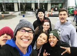 SEASON 5: Team Flash & a Villain Filming the THE FLASH Finale Legacy in  Downtown Vancouver