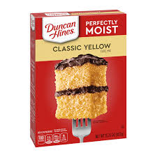 There's no limit to the baking possibilities, so grab your favorite duncan hines mix and comstock or wilderness fruit fillings and bake on! Yellow Cake Mix Duncan Hines
