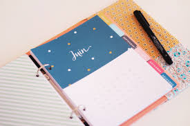 Calendrier 2017 gratuit a imprimer nouvelle version. Diy Un Planner A Imprimer Juliette Lebreton