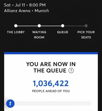 Over 1 MILLION people queued during the presale for BTS's ARIRANG concert  at Allianz Arena in Munich, Germany. According to Ticketmaster, all presale  tickets have SOLD OUT. A limited number of additional