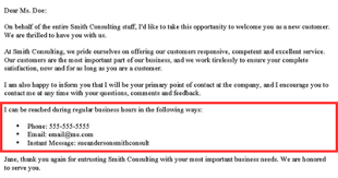 A free letter asking your bank to close your account, along with tips to make sure it goes smoothly. How To Write A New Customer Welcome Letter