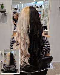 Tape Hair Extensions Tape In Hair Extensions Allure Hair Split Dyed Hair