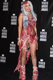 Well, right after the vmas, the museum contacted lady gaga about the meat dress and the plan for the future. What Lady Gaga S Meat Dress Looks Like Now Hollywood Reporter