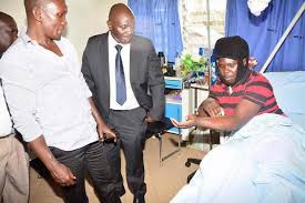 Edward katumba wamala has this early morning survived an assassination attempt close to his residence in gen. Gen Katumba Wamala Visits Hospitalised Mp Zaake Softpower News