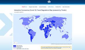 Global airline lobby working on mobile app for international travel. Iata Interactive Map Gives Travelers Latest Covid 19 Restrictions