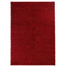 Natürlich haben wir auch einige teppiche mit muster für. Teppich Hochflor Einfarbig Shaggy Uni 500 Rot In Rund Rechteckig Und Quadratisch