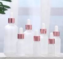 20ml 30ml 50ml Frosted Serum Glass Dropper Bottle with Rose ...