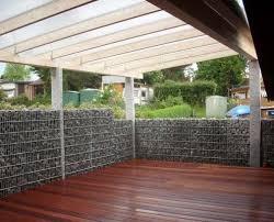 Zaun Gabionen Und Torbau Outdoor Dekorationen Gabionen Bau