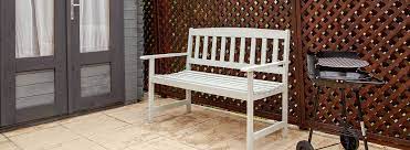 Prime, then apply two coats of paint for optimal coverage. Project Painting A Garden Bench Yourself How To Wagner