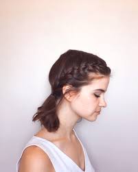 Whether you part your bangs to the side or straight down the middle. Braids For Short Hair Mod About Rose
