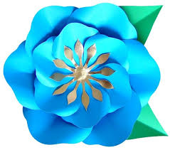 7 moldes y tutorial para hacer lindos adornos de papel para fiestas. Catalogo De Flores Gigantes Flores De Papel