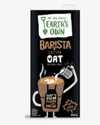 A lot of baristas won't heat milk past 180° since past that, milk starts boiling and splashing, making it dangerous for the barista. Oat Barista Edition Steams And Foams For Coffee Excellence Oat Milk Barista Blend Hd Png Download Kindpng