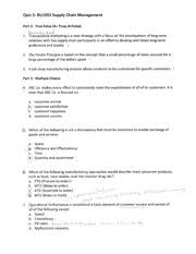 Read on for some hilarious trivia questions that will make your brain and your funny bone work overtime. Bus1055 Logistics Supply Chain Management In Class Practice Questions A Bottle Of Water Safety Stock 200 Order Quantity 200 Lead Time 1 Course Hero