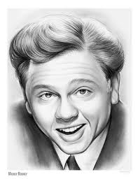 Mickey Rooney Poster by Greg Joens