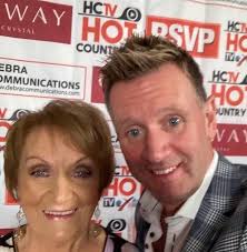 Mike Denver celebrates prestigious music award with the biggest country  music stars