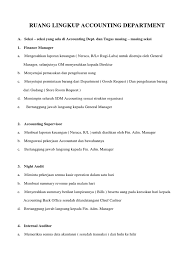 Mengartur dan mengarahkan semua siswa agar tetap di siplin di dalam kelas. Ruang Lingkup Accounting Pdf