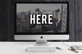 5 Psd Apple Screen Mockups Brochure Design Template Web Design Psd