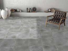 If concrete is porous, clean, even and in structurally sound condition, you can set tile directly over it. Energy Grey Concrete Effect Porcelain Floor Tile 14 97 M