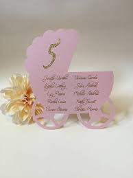 Baby Shower Seating Chart Baby Shower Place Cards Custom